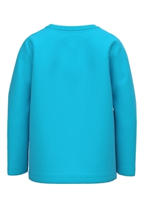 NAME IT Langærmet Bluse Vux Blue Atoll